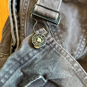 Dovetail Workwear Freshly Overalls Grey Canvas